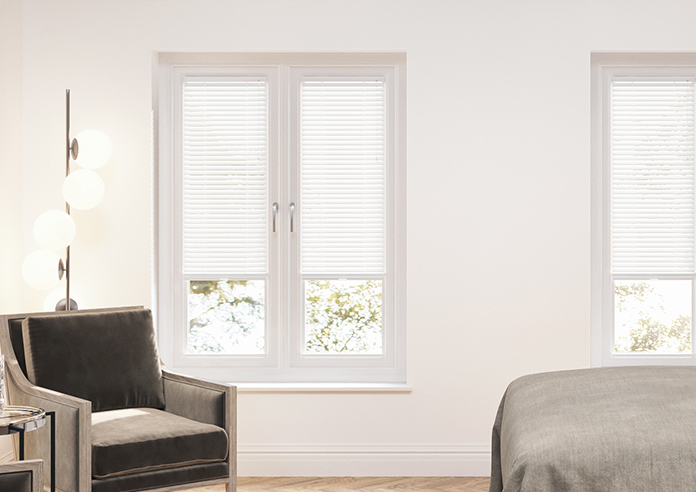 Cotswold, Ghost White - Stick Fit Wooden Venetian Blind - Image 3